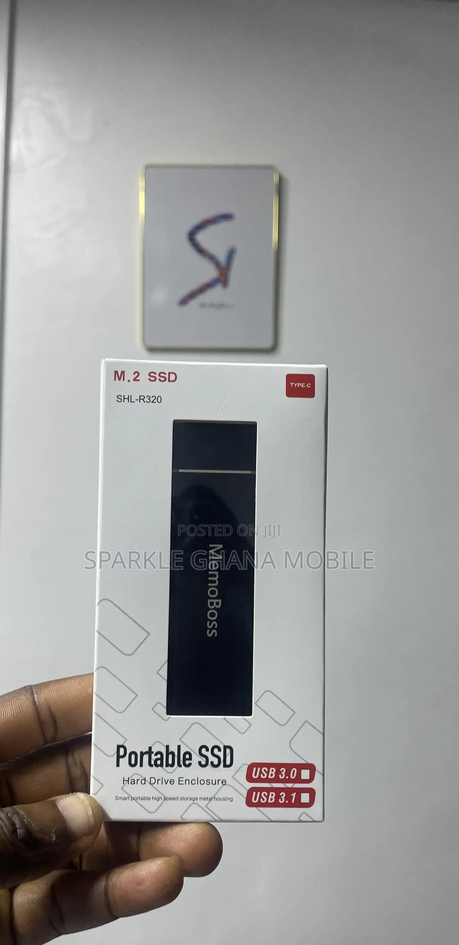 Portable M.2 SSD Case