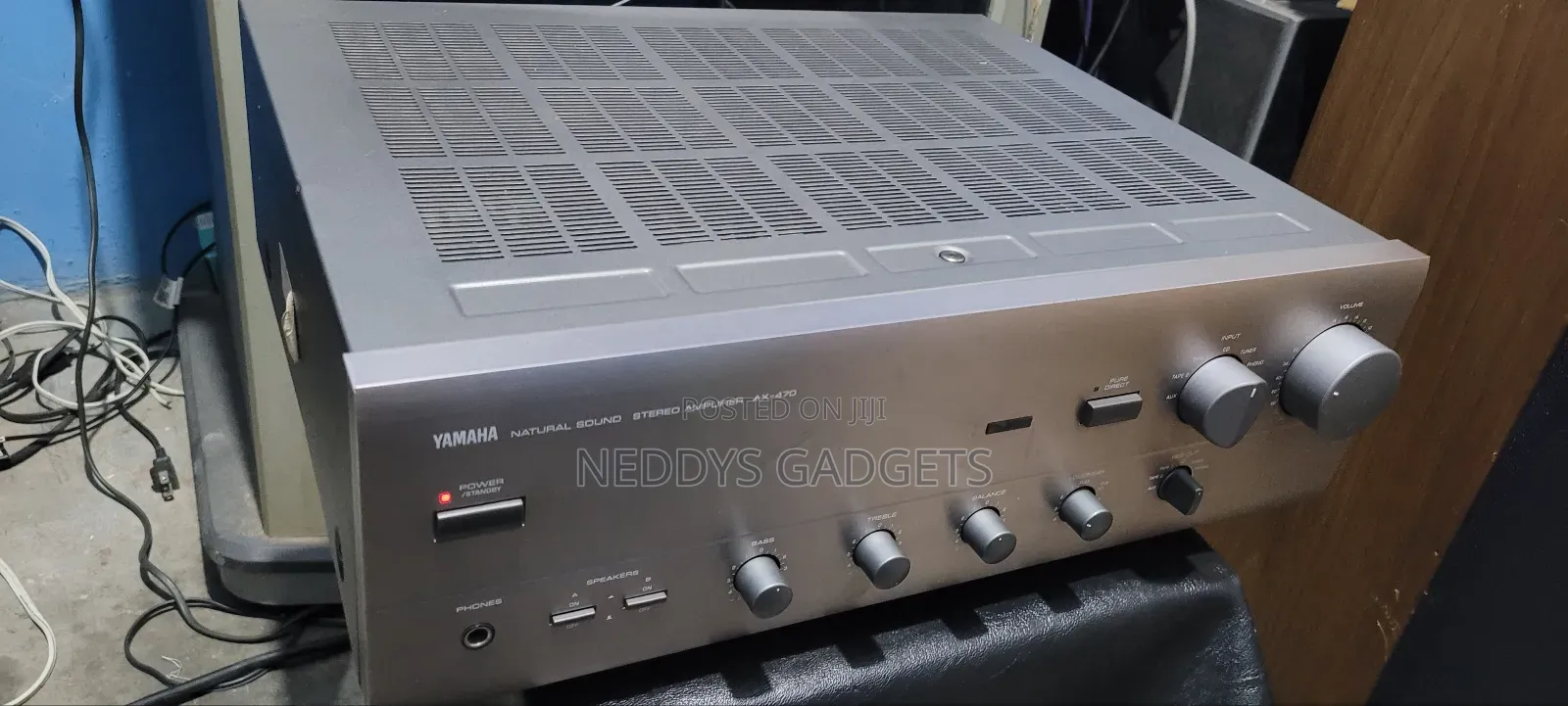 Yamaha Ax-470 Stereo Amplifier and Cd Player
