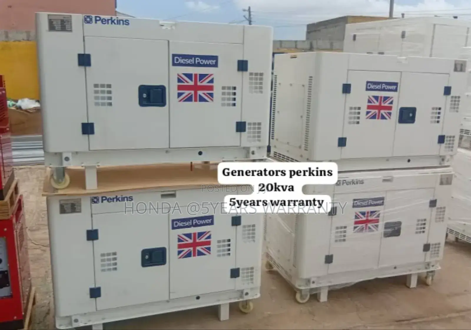 Confront Electric Flow Perkins Generator 20kva Diesel 20kva