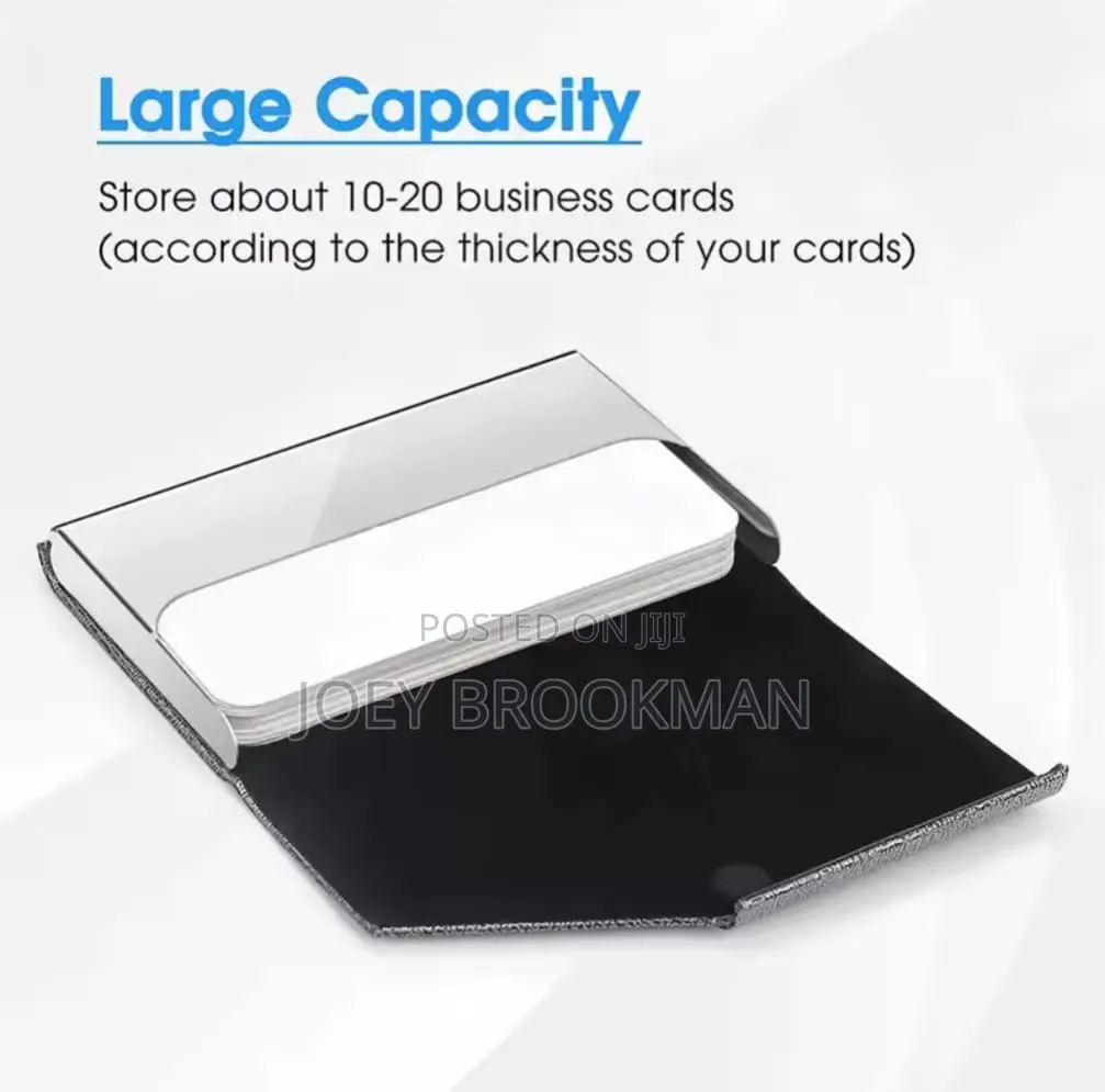 Card Holder Men Rfid Blocking Aluminum Metal Slim Wallet