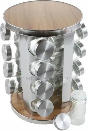 Spice Rack 16pcs Rotatable