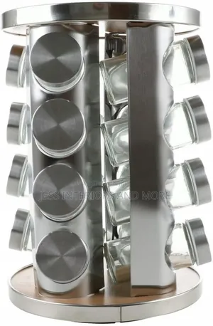 Spice Rack 16pcs Rotatable