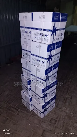 Quality 4 Paper 80g Virgin Pulp Pure White
