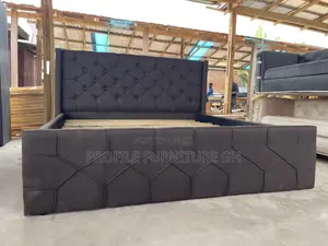 Queen Size 72x75 Bedframe Coffee Brown//  Durable And Luxurious