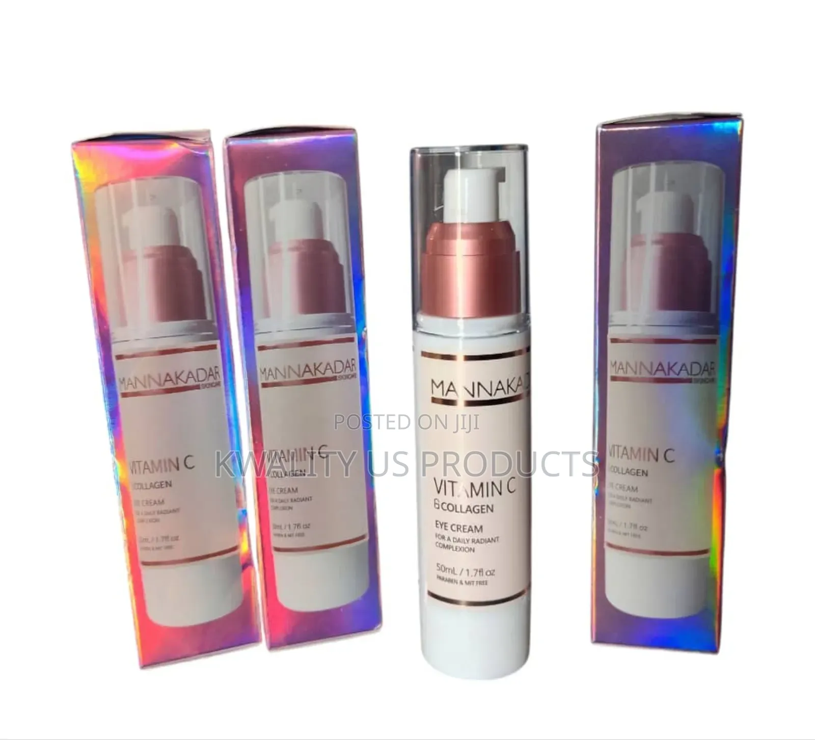 Mannakadar Vitamin C and Collagen Eye Cream