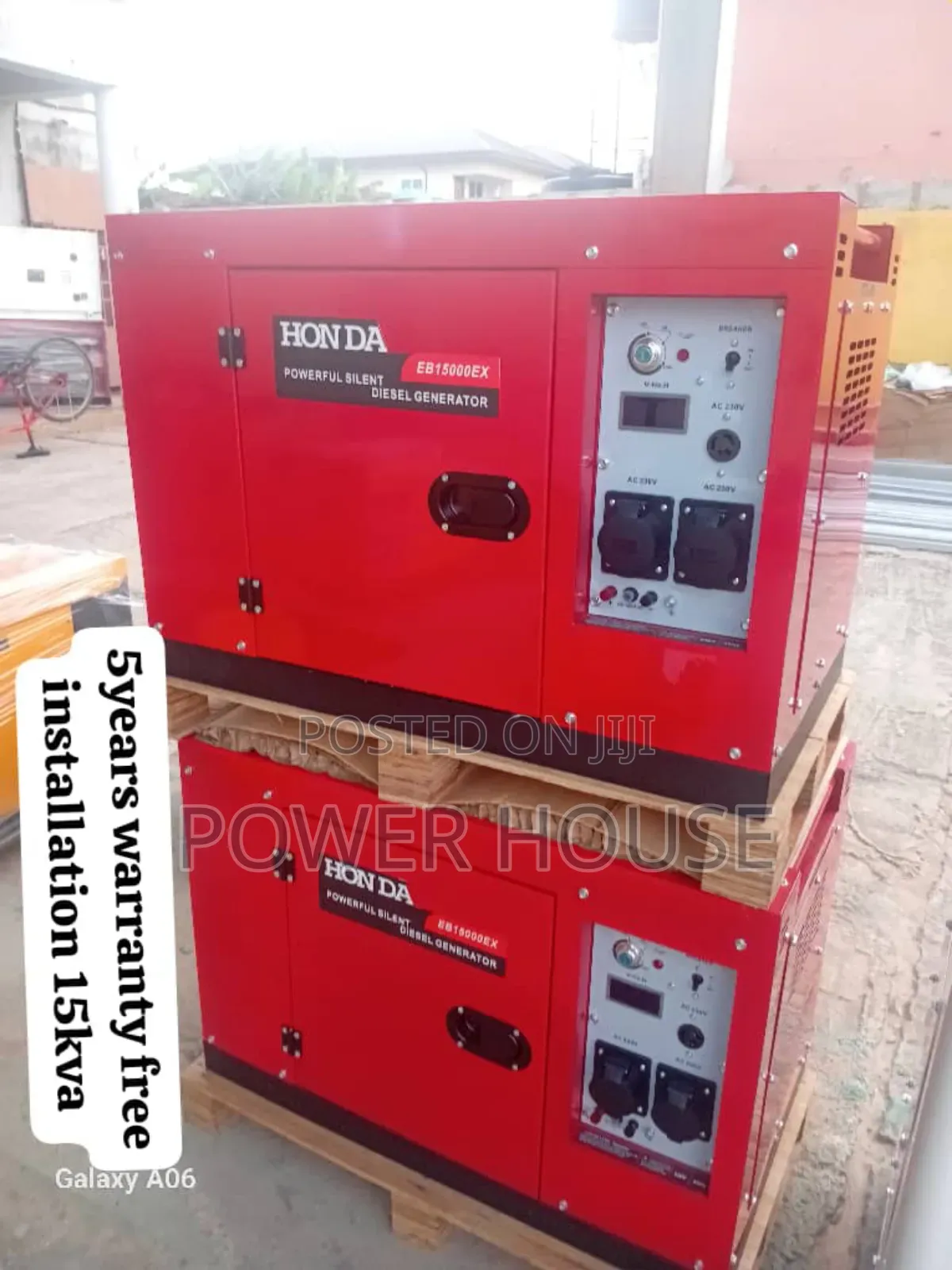 Events Power Honda Diesel 16500watts Diesel 15kva