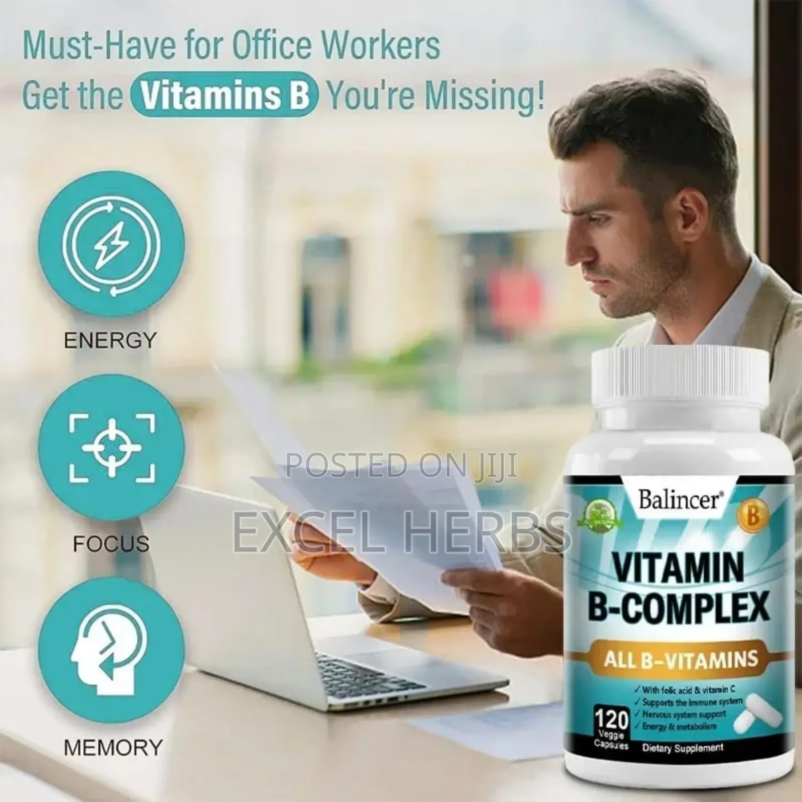 Balancer Vitanmin B_complex All B _ Vitamins