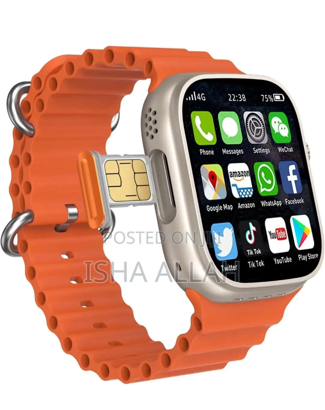 Simcard Ultra M3 Smartwatch. Memory Card