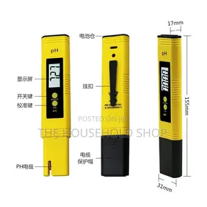 Digital Food Thermometer And Ph Meter With Free Batteries