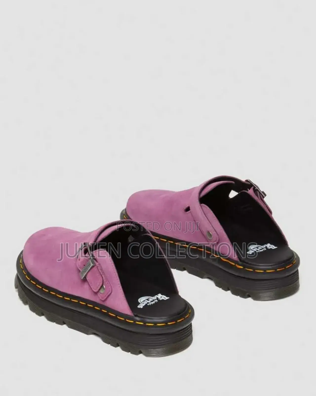 Dr Martens Zebzeg Mule Pink Suede