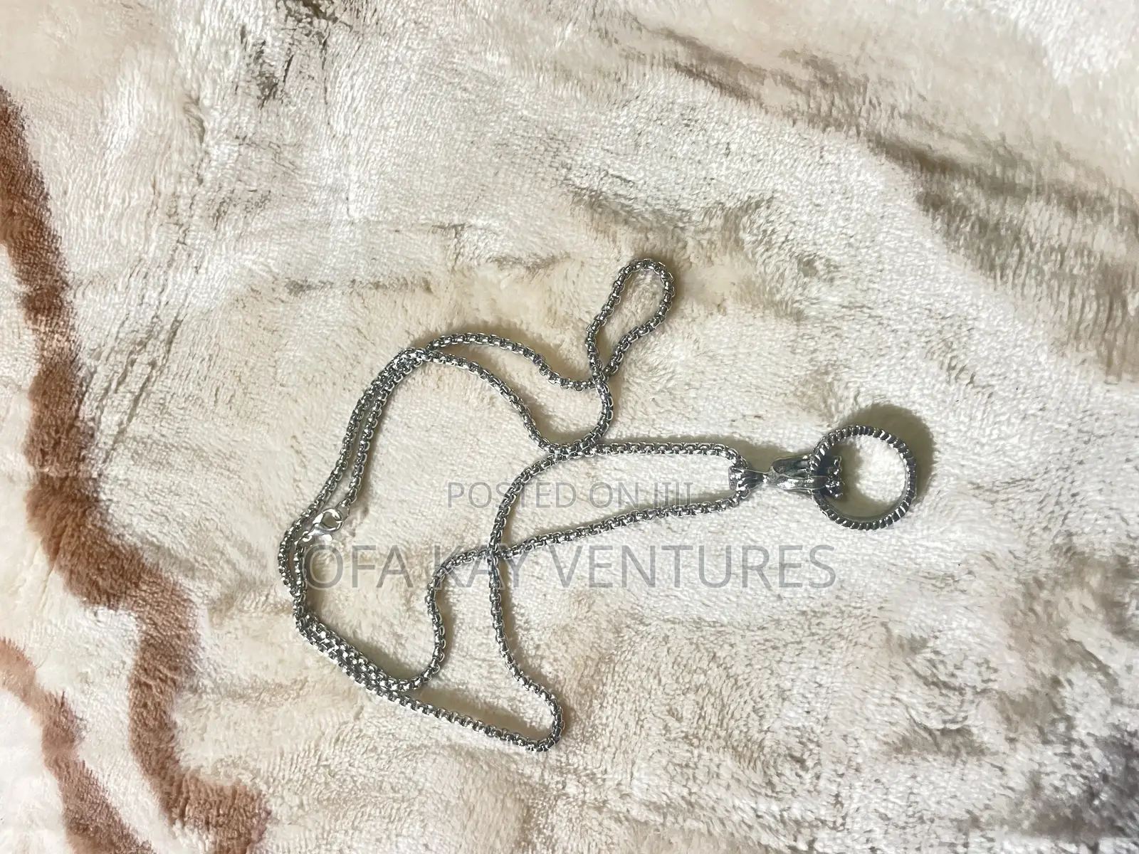 Fist With Ring Long Necklace