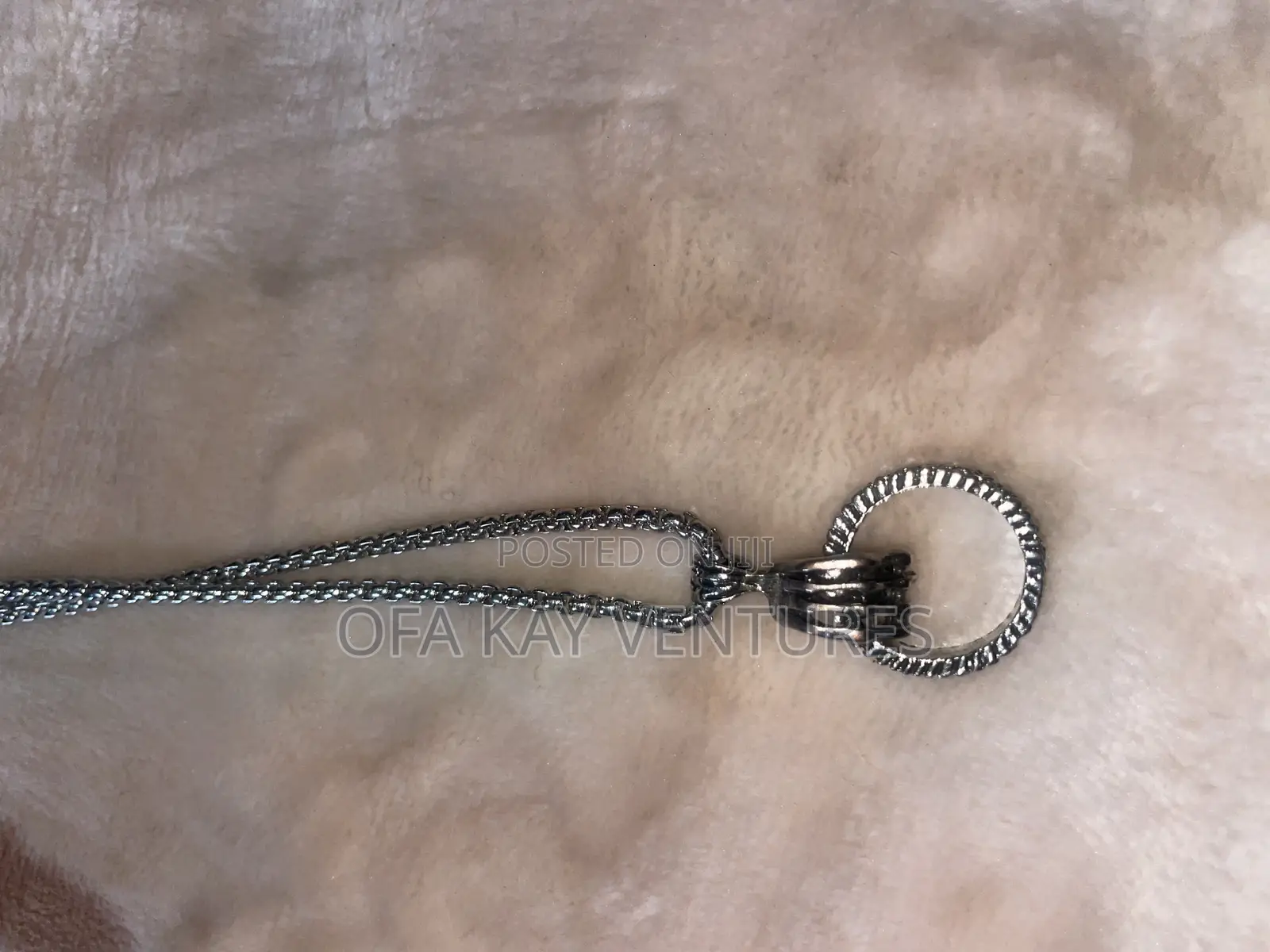 Fist With Ring Long Necklace