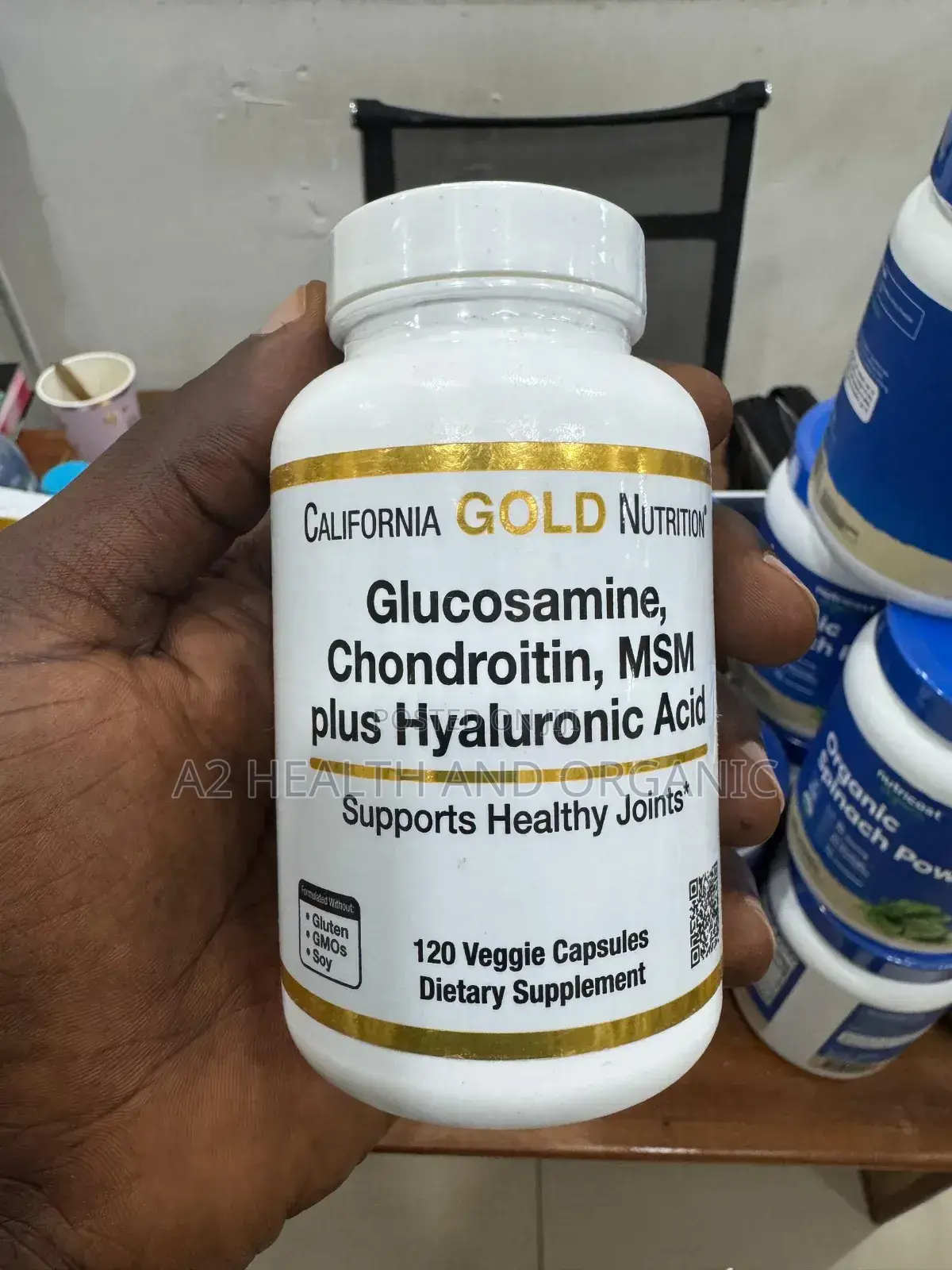 Glucosamine, Chondroiten, MSM Plus Hyaluronic Acid