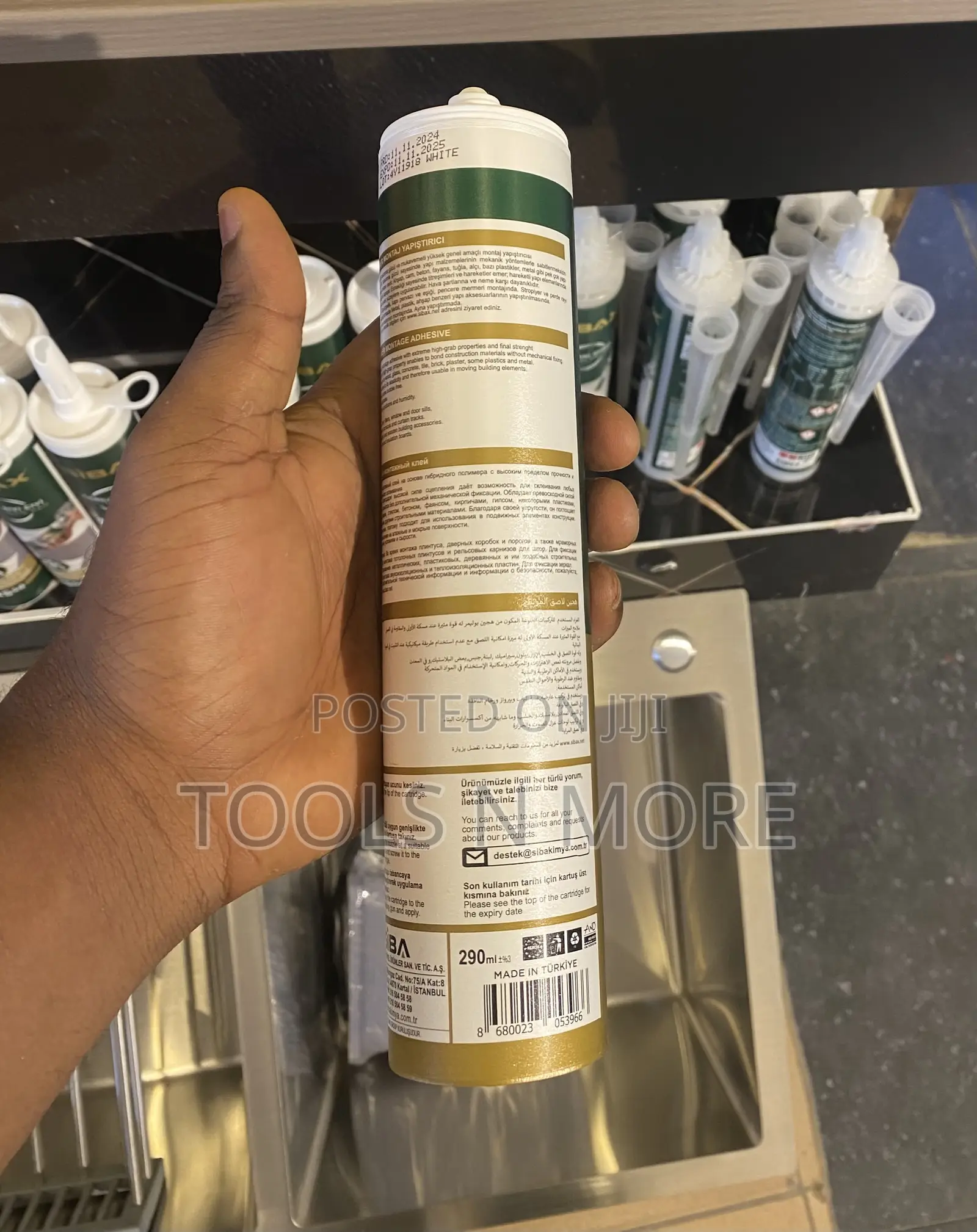 Sibax Hybrid Stpu High Tack Adhesive Sealant