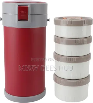 4-Bowls Food Flask