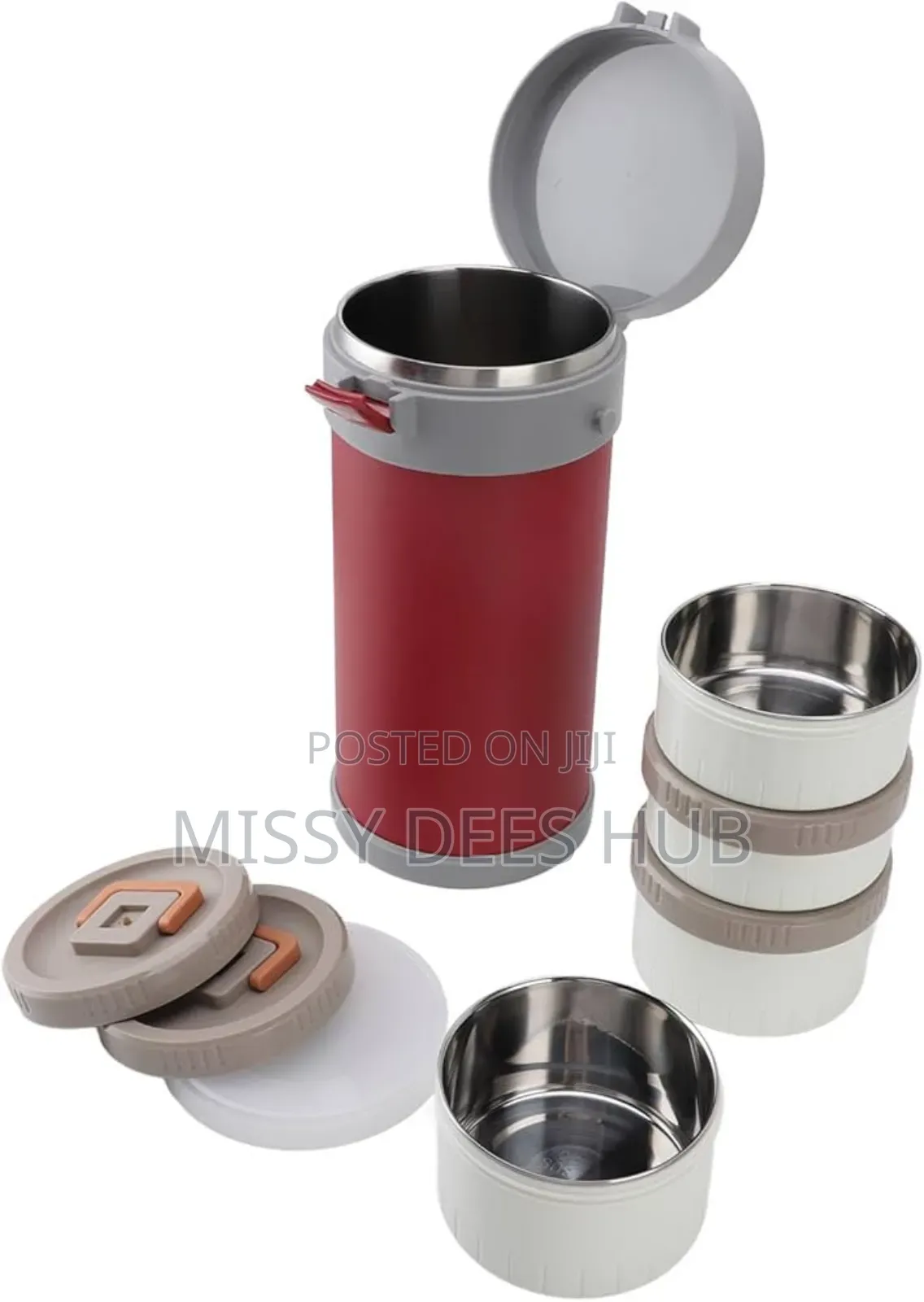 4-Bowls Food Flask