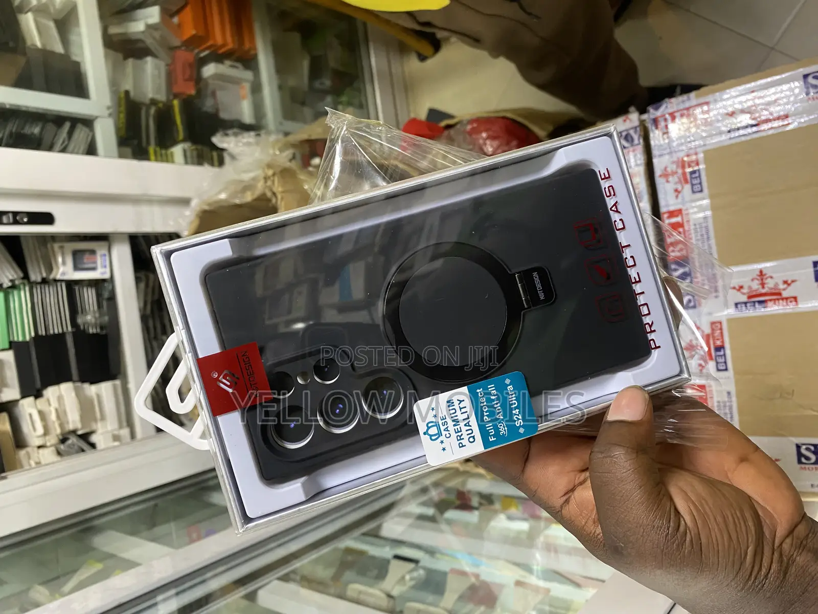 Samsung S24 Ultra With Mag Save and Stand