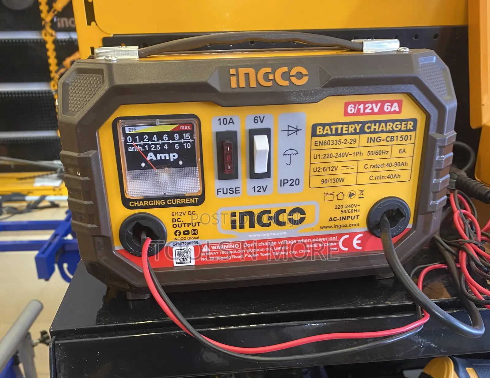 Ingco Car Battery Charger 6a