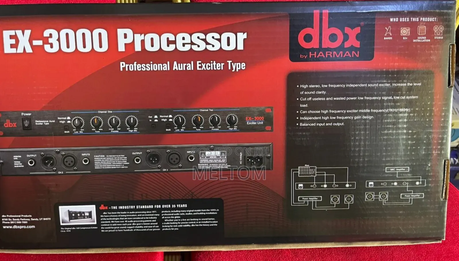 Dbx Ex-3000 Processor Exciter (Bass Enhancer)