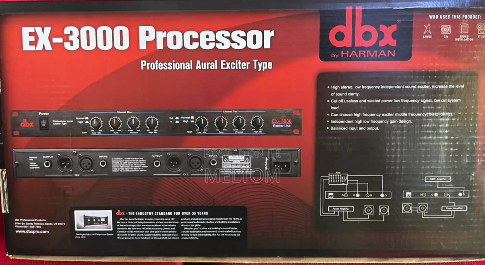 Dbx Ex-3000 Processor Exciter (Bass Enhancer)
