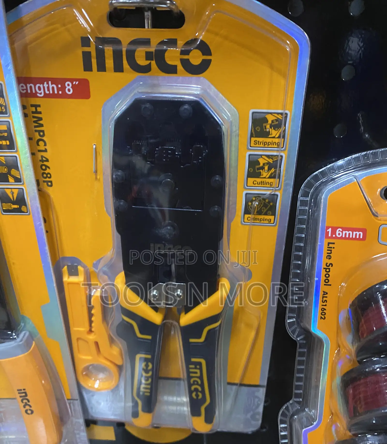 Ingco Modular Plug Crimper -Hmpc1468p