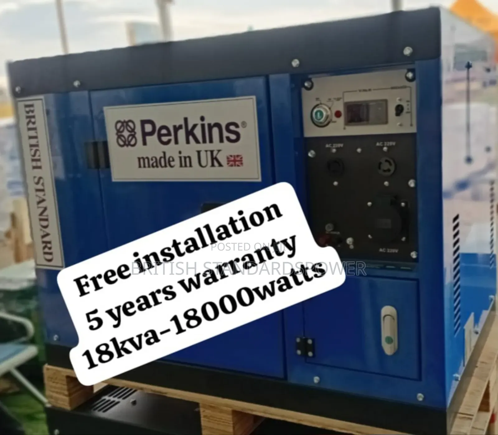 Power Source 18kva Silent Diesel Generator