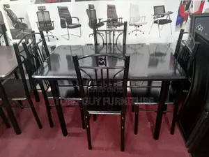 Black Dining Set