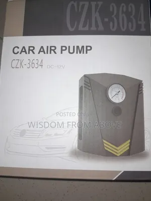 Tyre Pressure Pump for All Cars Also Pump for Everything
