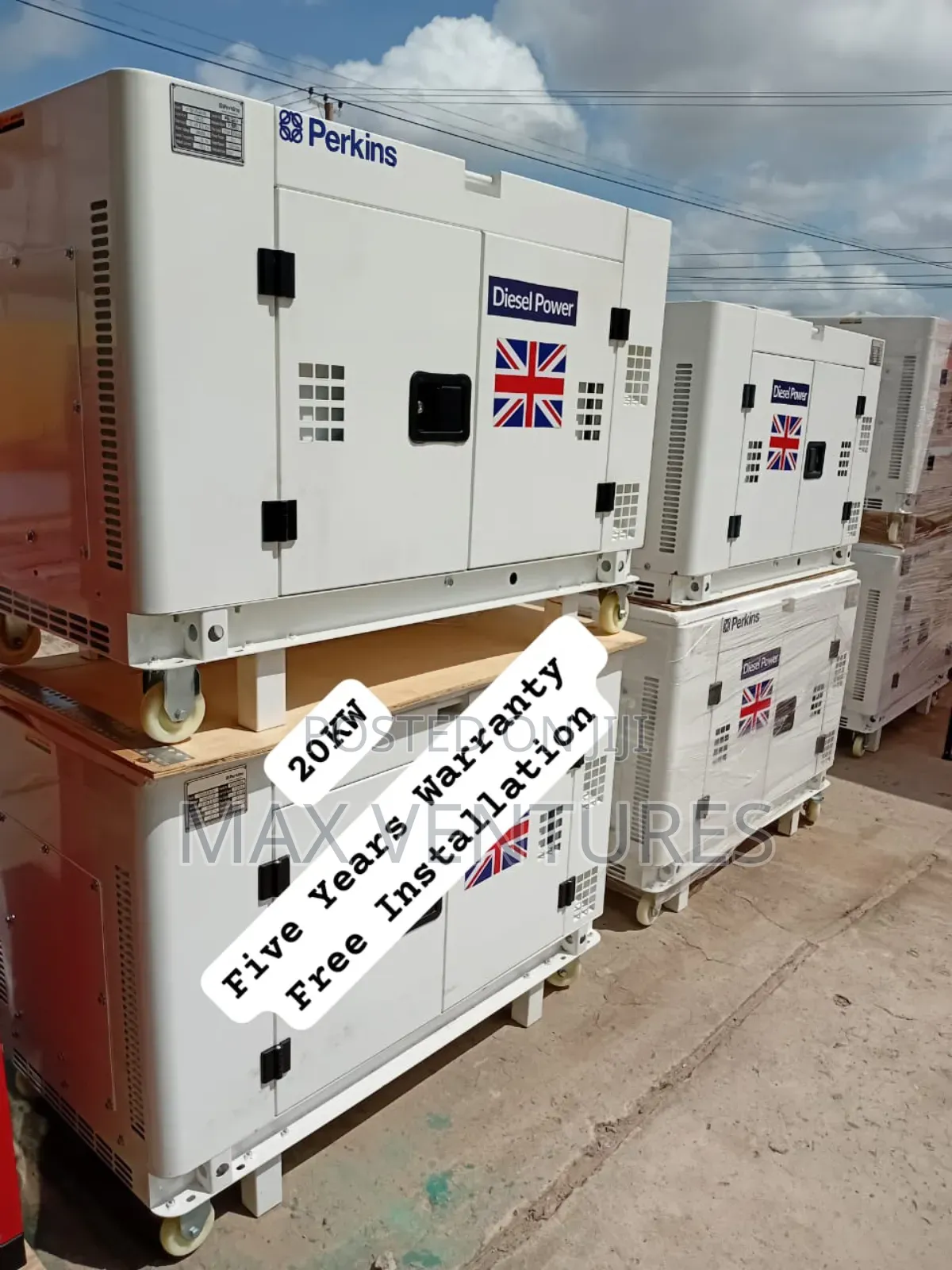 Perkins Diesel 20kva Steadfast and Persistent
