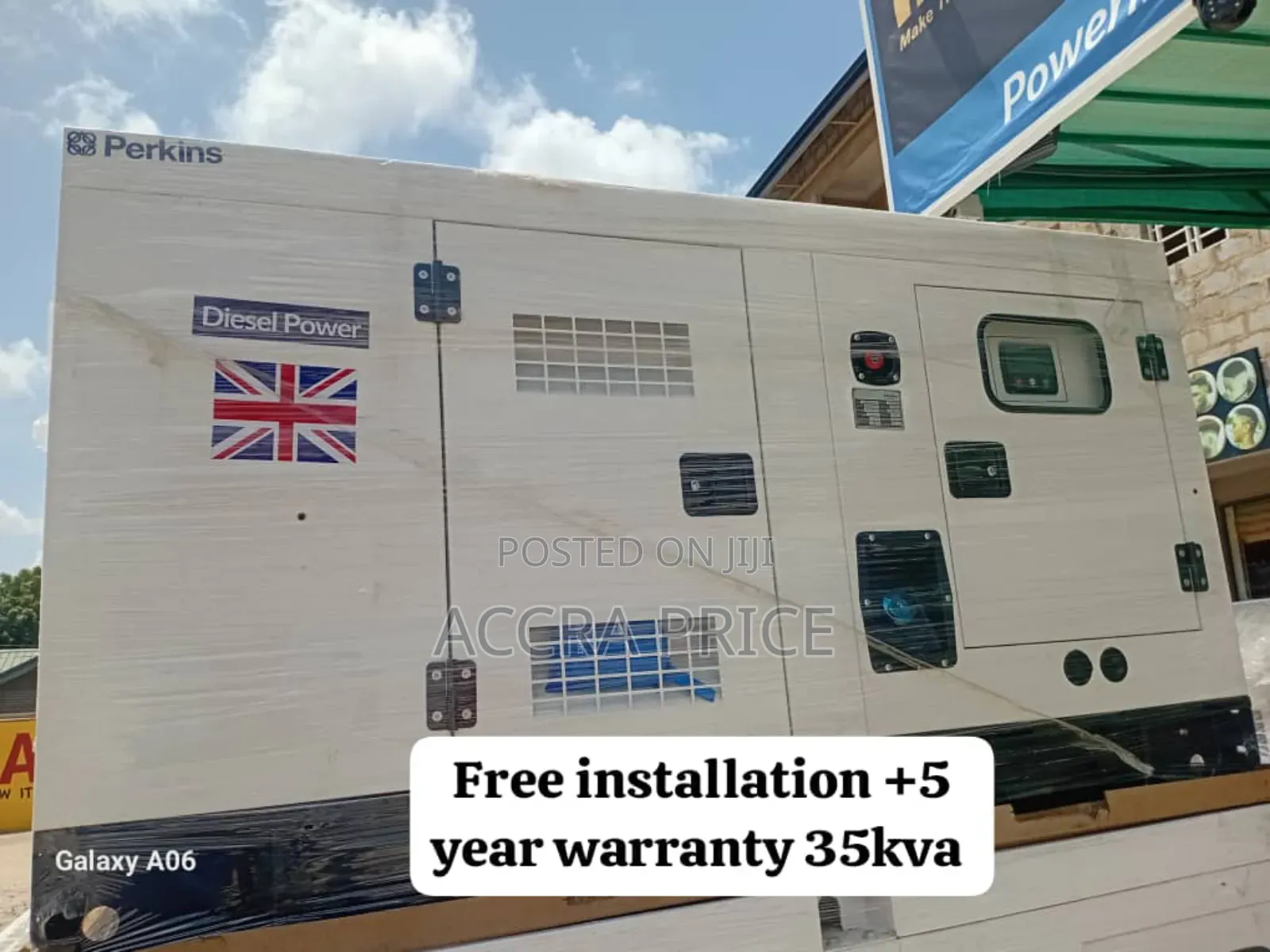Energyflow 35kva Perkins Diesel Genset 30kw Compact Body
