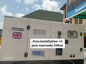 Fuel Fusion Perkins 35kva Diesel Generator 35kw Easy Start