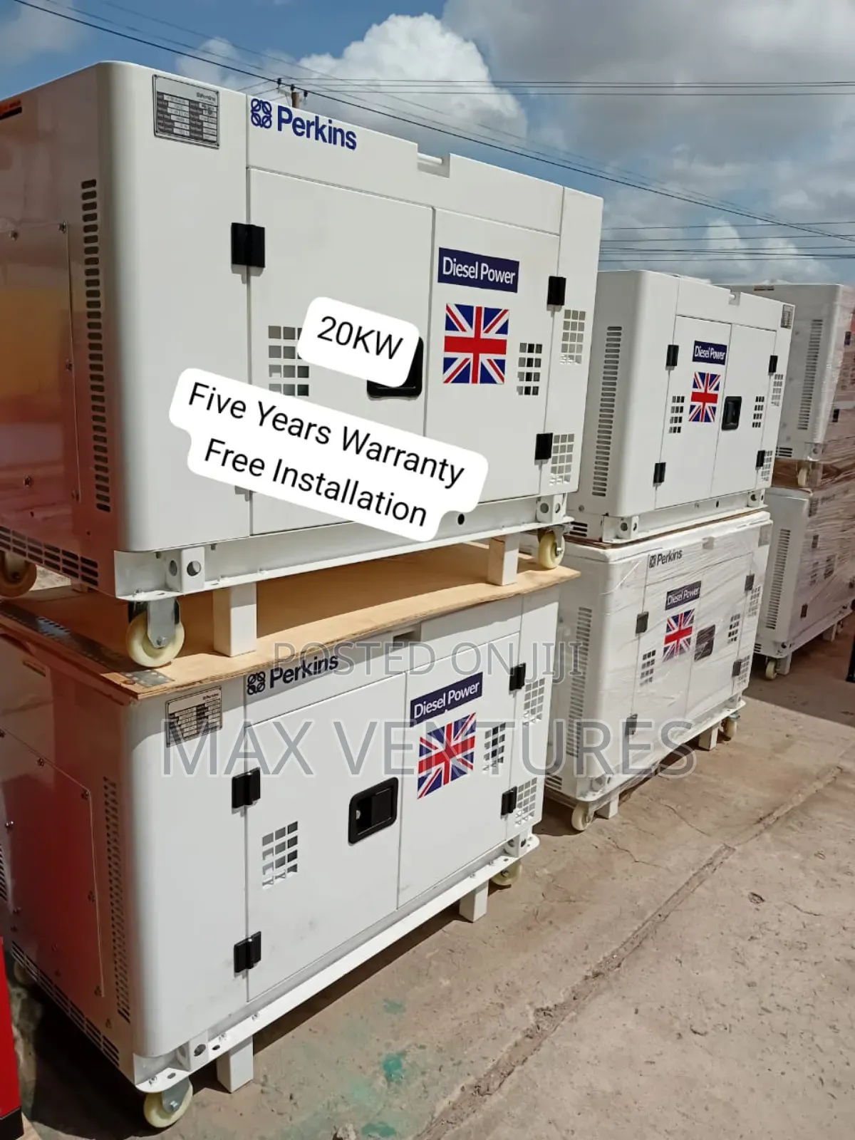 20kva Diesel Perkins Generator Flawless Dazzling
