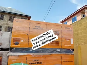 Turbocharged 50kva Silent Diesel Generator