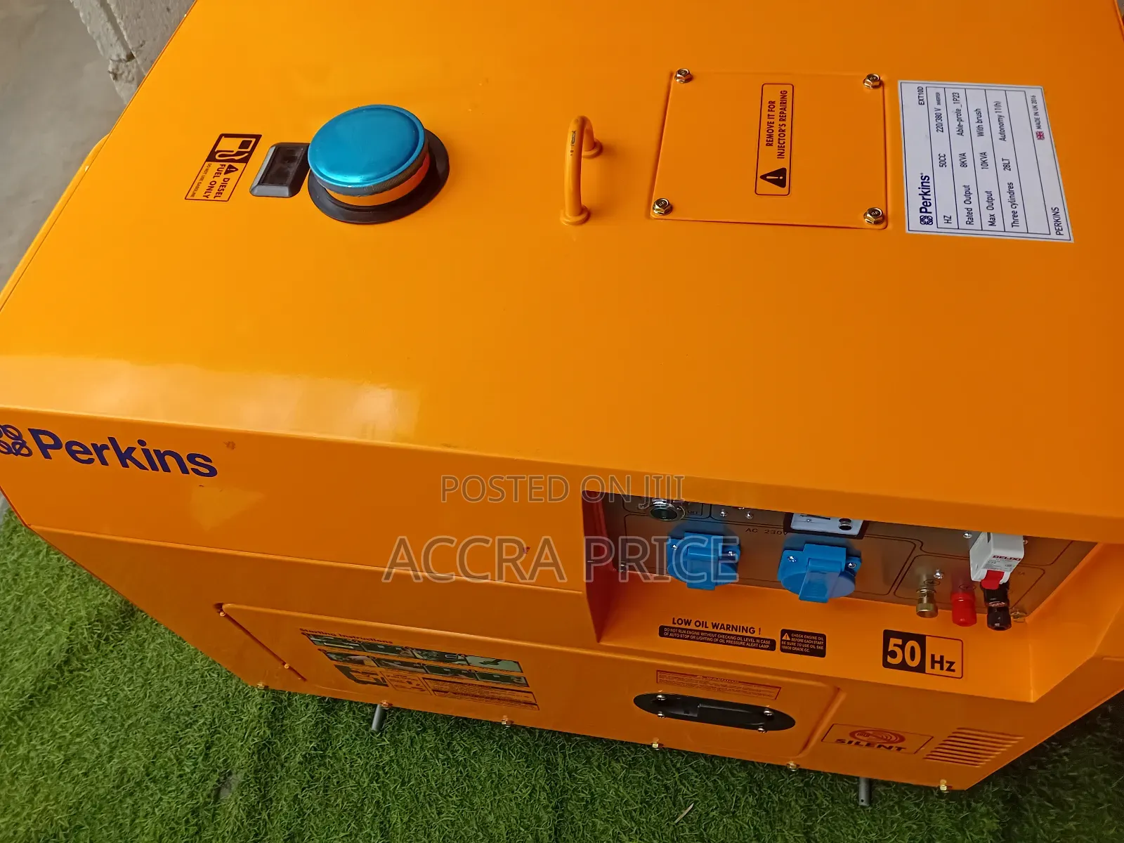 Sparkling Genset for Sale Perkins 15kva Diesel