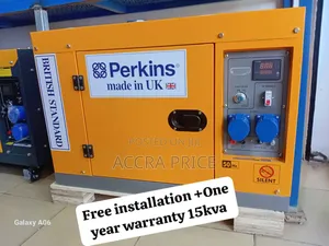 Sparkling Genset for Sale Perkins 15kva Diesel