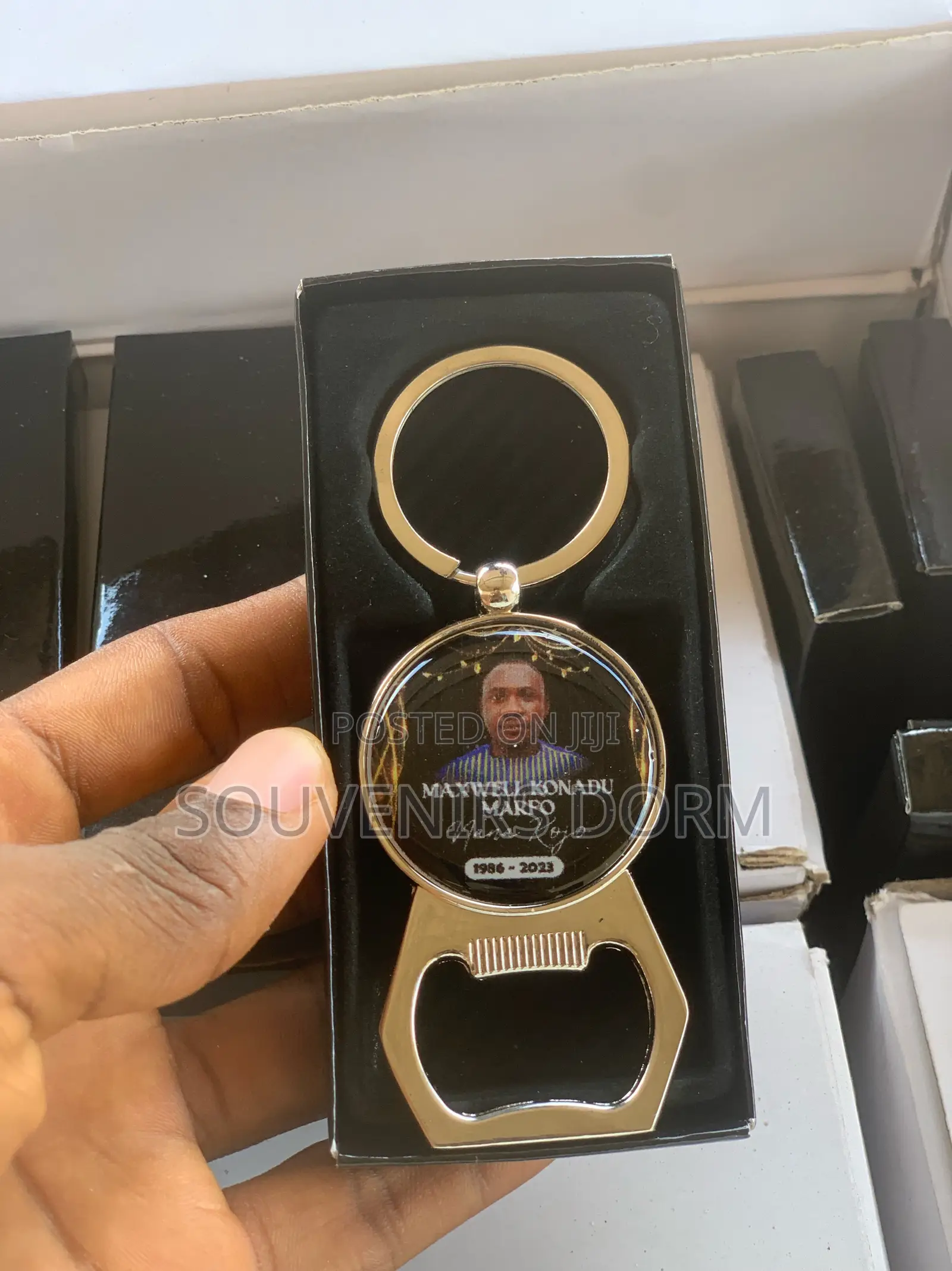 Doming Keyring