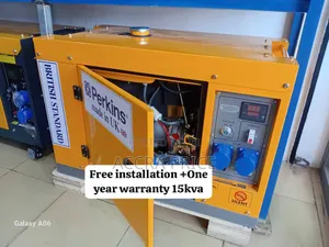 Fuel Fusion Perkins 15kva Diesel Generator 13kw Easy Start