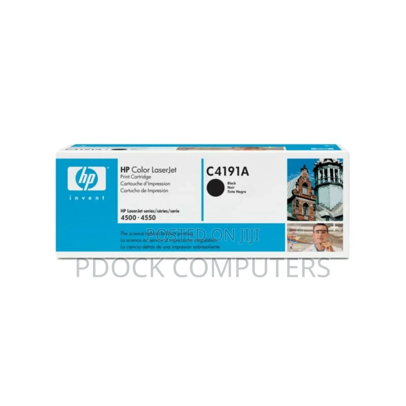 Hp Color Laserjet Print Cartridge C4191a (Black Yellow)