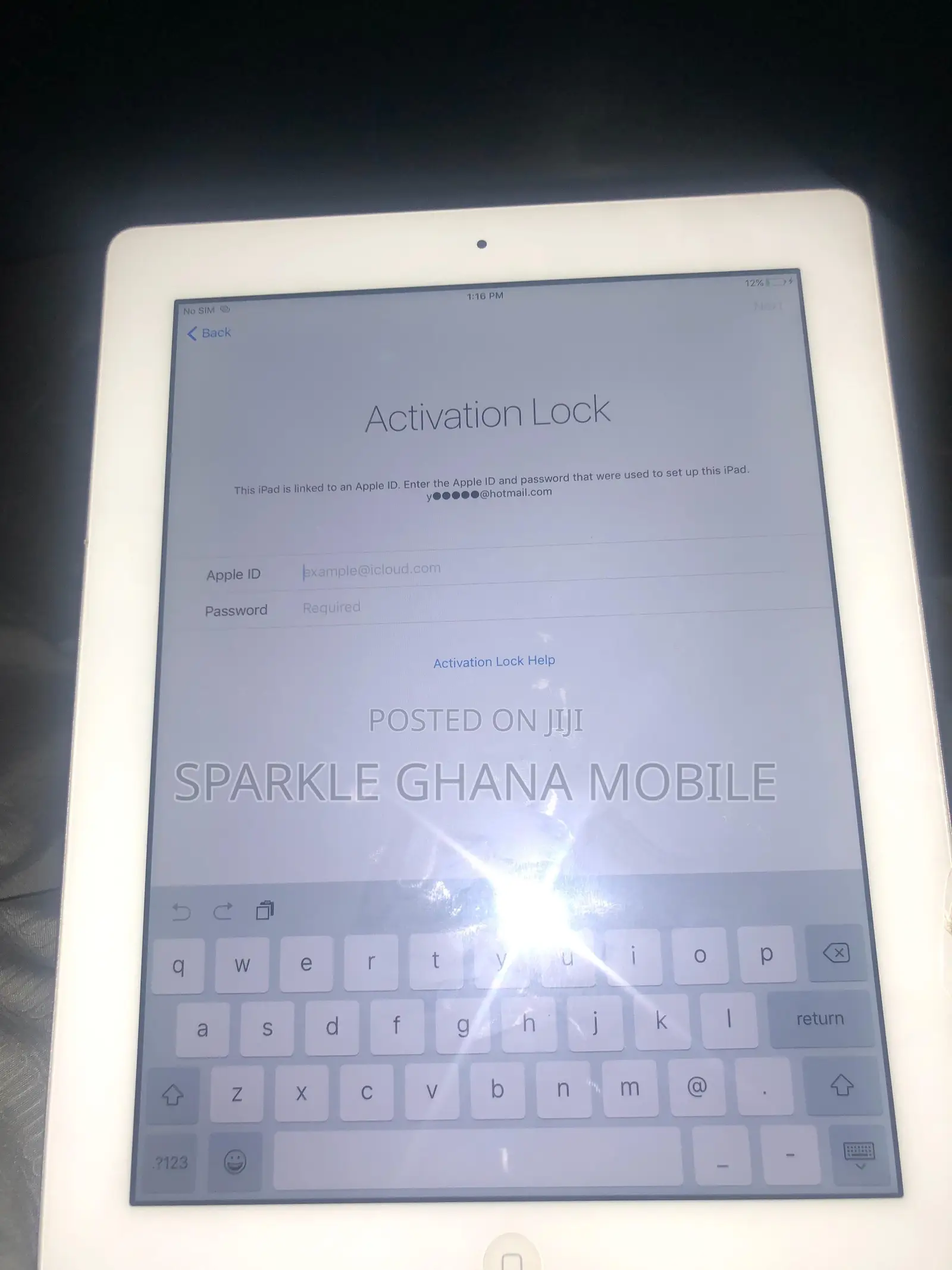 Apple iPad 3 (3rd Generation) Icloud Bypass