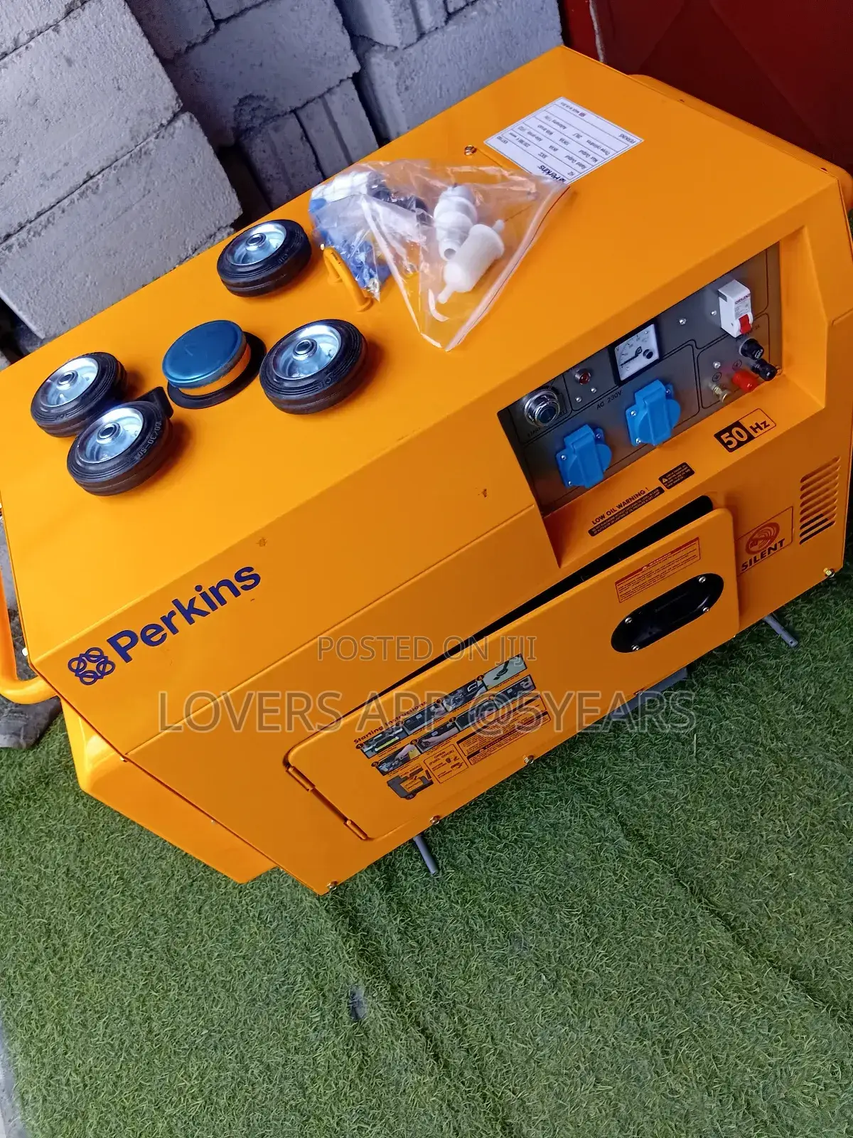 High Performing 10kva Diesel Keystart Perkins Generator