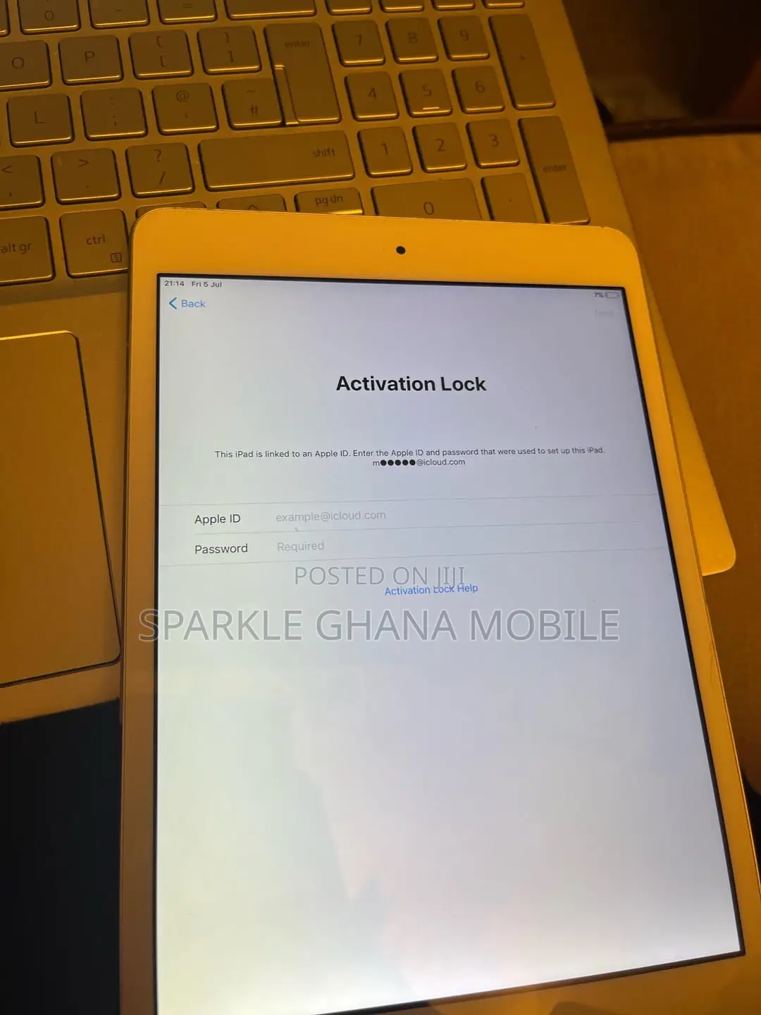 Apple iPad 3 (3rd Generation) Icloud Bypass