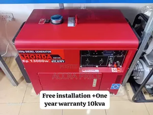 Fuel Fusion Honda 10kva Diesel Generator 13kw Easy Start