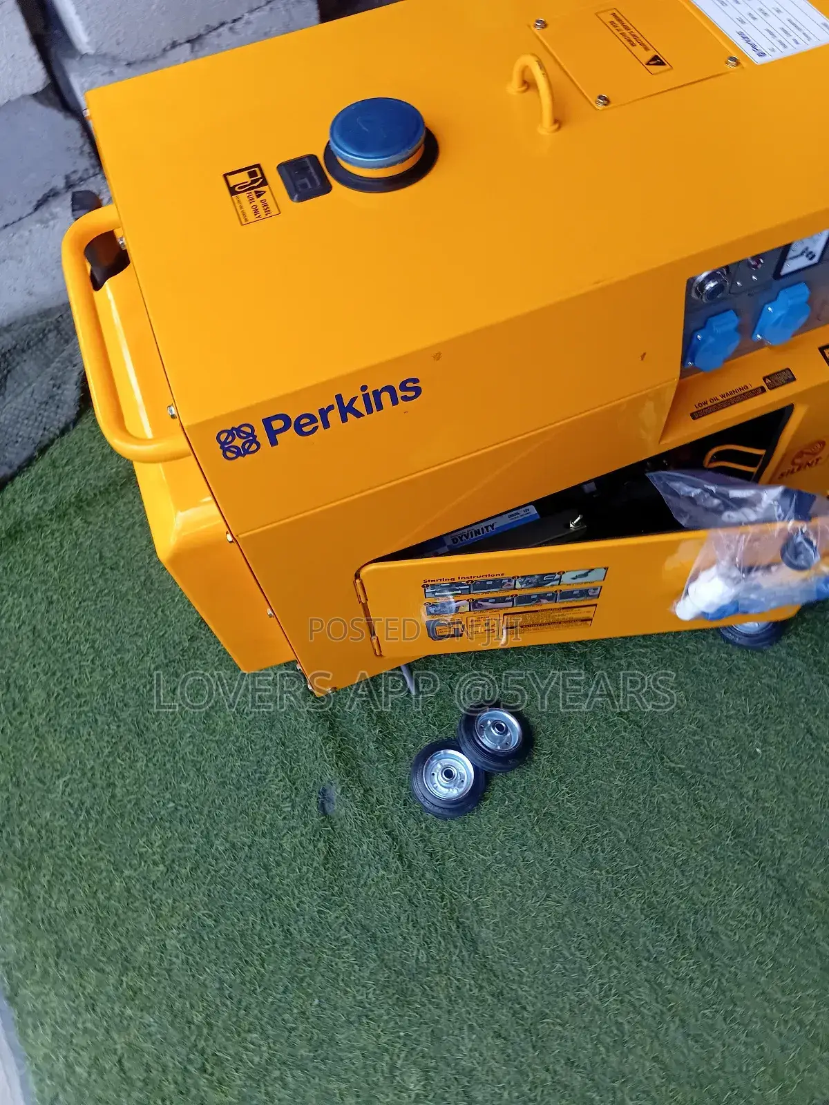 Thrilling 10kva Perkins Diesel Keystart Perkins Generator