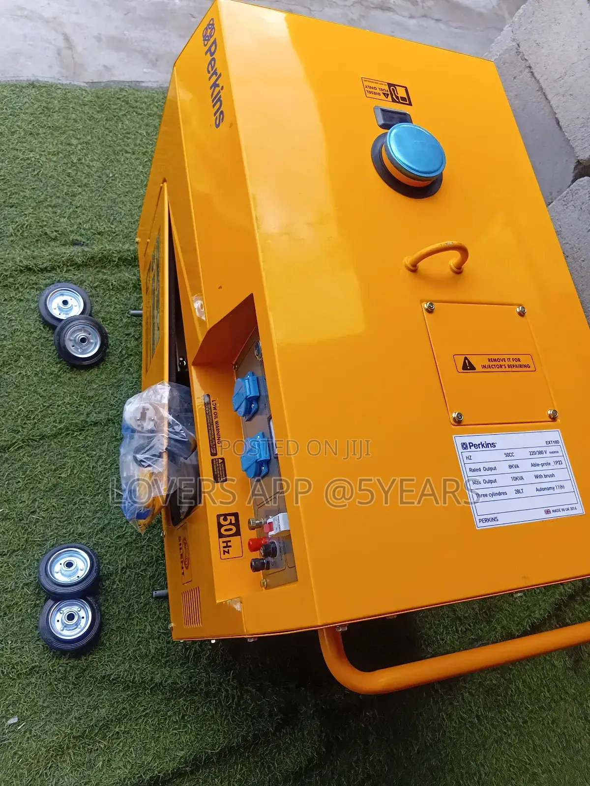 Empowering 10kva Perkins Diesel Keystart Perkins Generator