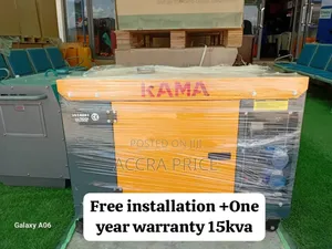 Sparkling Genset for Sale Kama 15kva Diesel