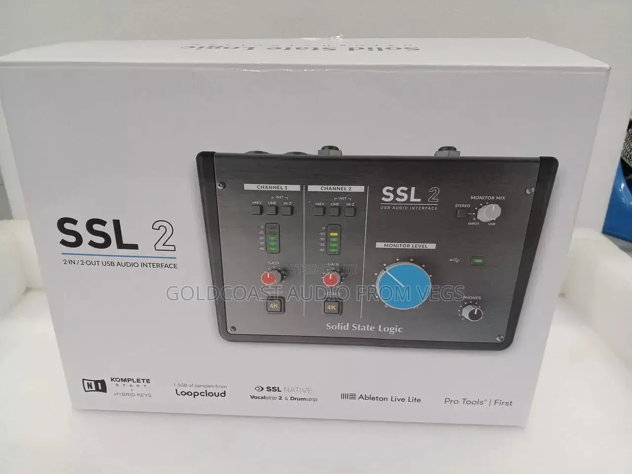 SSL/Solid State Logic Ssl2 2-in/2-Out Usb Audio Interface