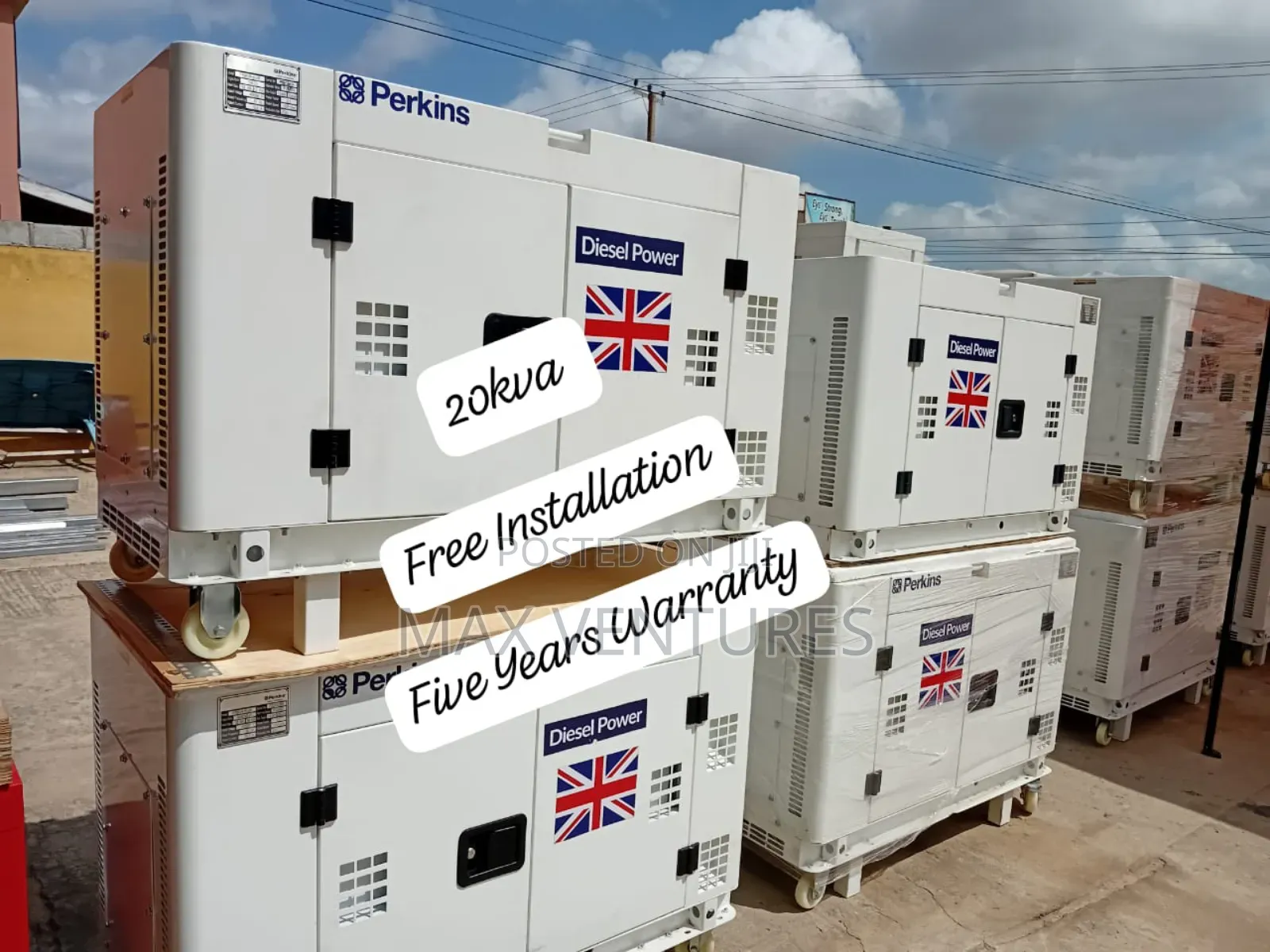 Perkins 20kva Diesel Generator Lovely and Dazzling