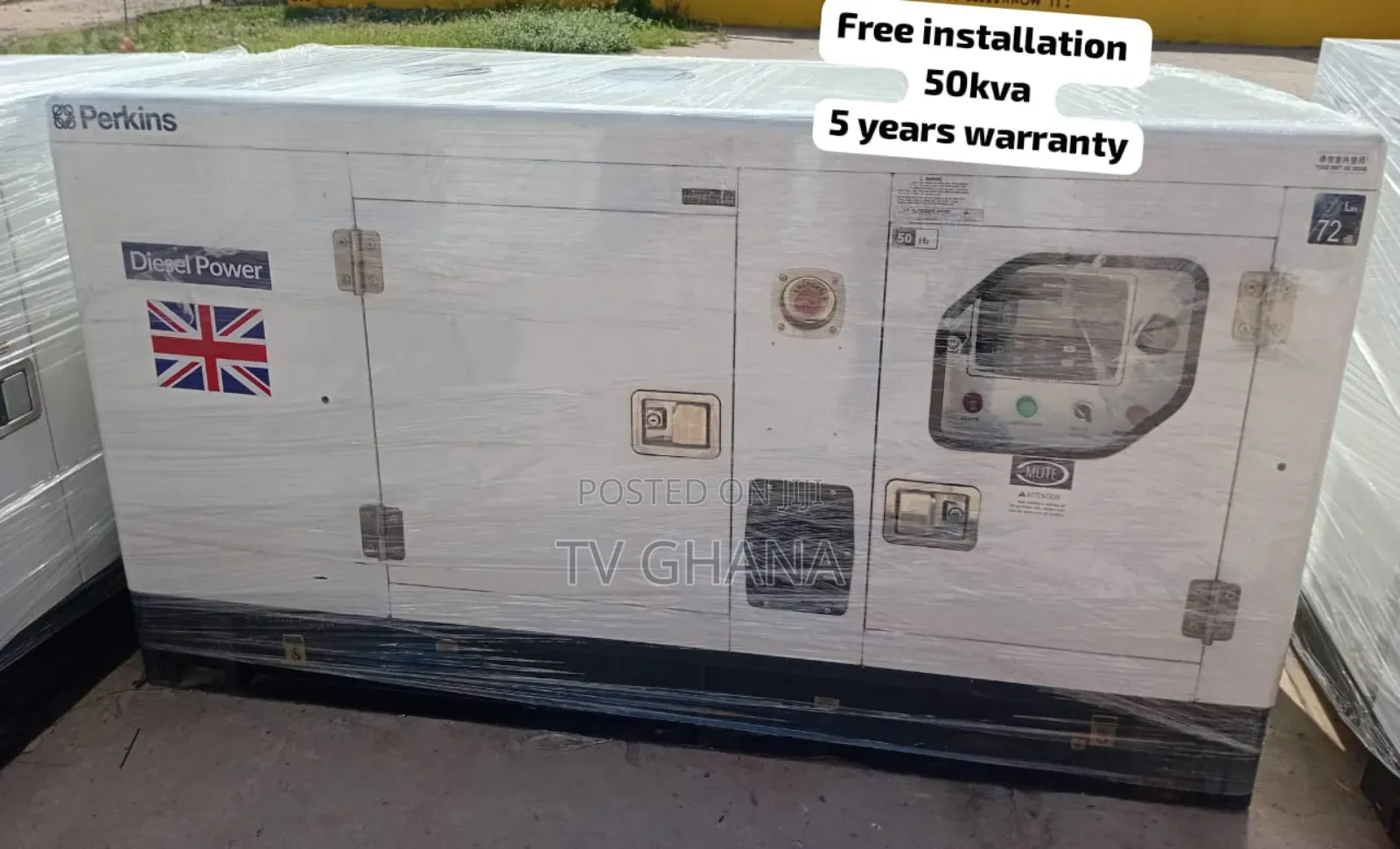 Turbo Force 50kva Perkins