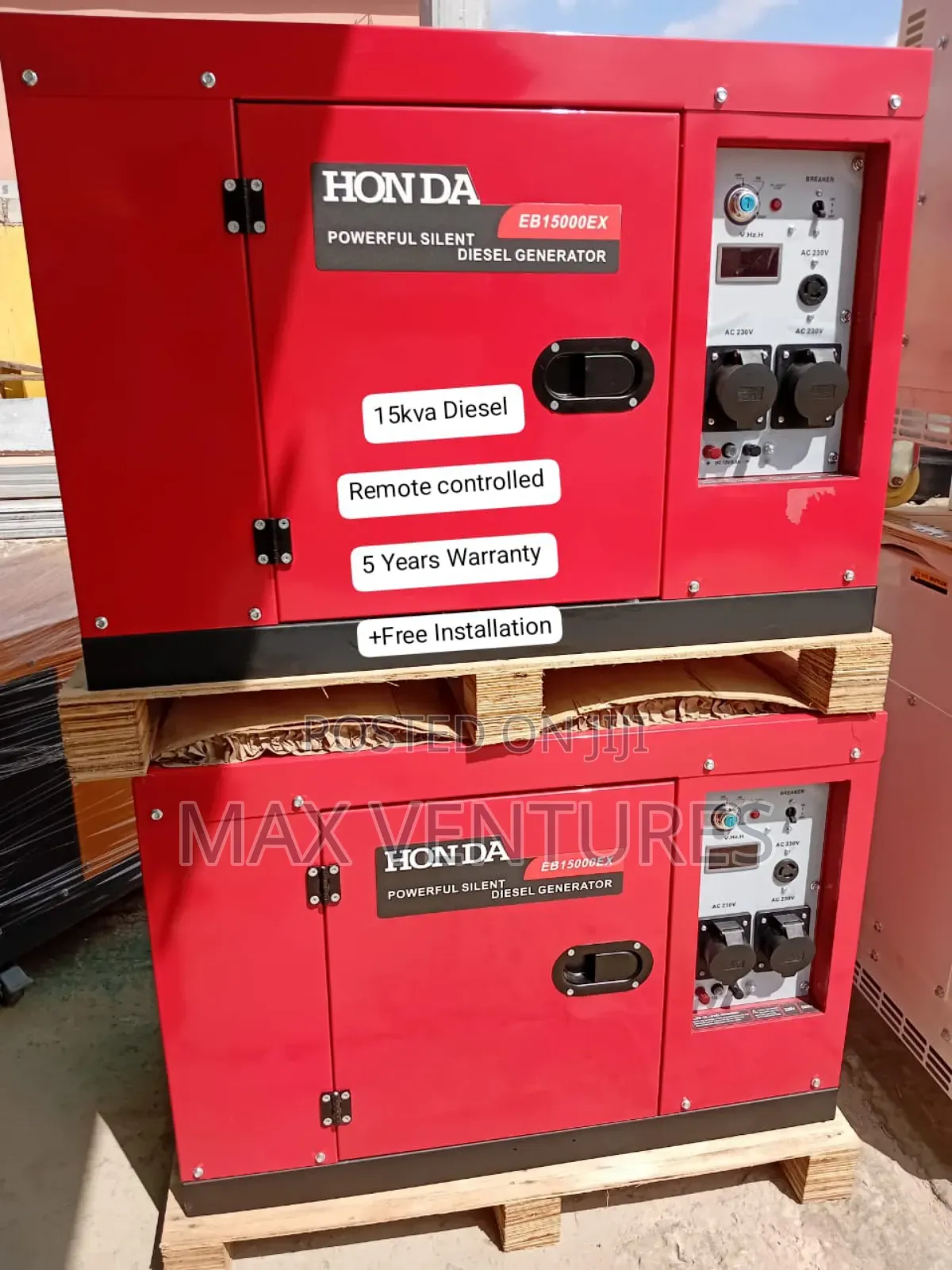 Honda Diesel Generator 15kva Intricate and Exotic