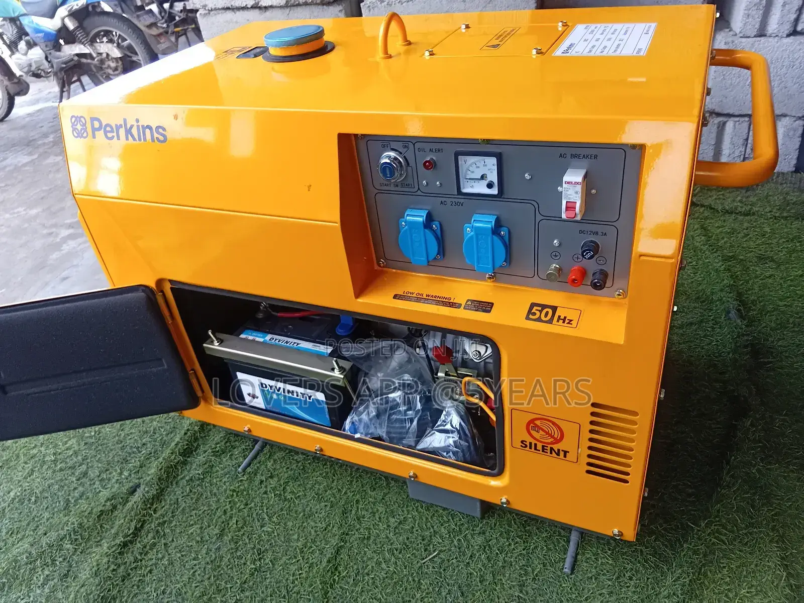 Energetic 10kva Perkins Diesel Keystart Perkins Generator
